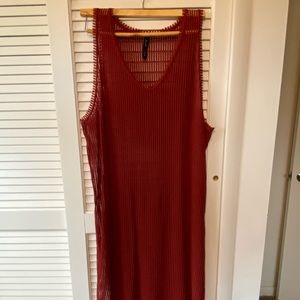 Long swimming wear cover dress from Urban Outf